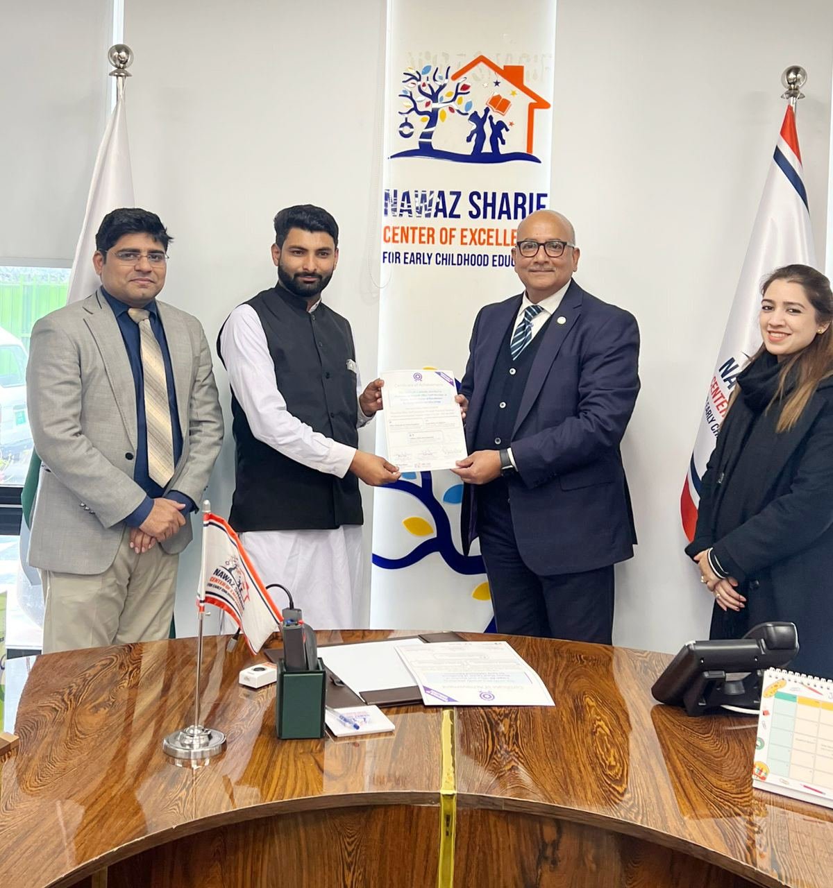 Nawaz Sharif Centre of Excellence (CLC) | Early Childhood Education Dining & Delegation Service case study